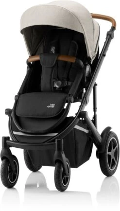Britax Römer 2023 SMILE III Pure Beige Inkl. Babywanne Space Black -Britax Römer 58471 3 23113