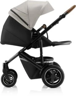Britax Römer 2023 SMILE III Pure Beige Inkl. Babywanne Space Black -Britax Römer 58471 7 23113 5