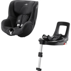 Britax Römer Kindersitz Dualfix 3 I-Size Fossil Grey Green Sense Inklusive Flex Base 5Z
