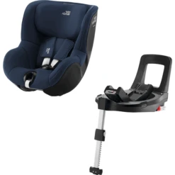 Britax Römer Kindersitz Dualfix 3 I-Size Indigo Blue Inklusive Flex Base 5Z