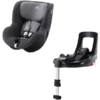 Britax Römer Kindersitz Dualfix 3 I-Size Midnight Grey Inklusive Flex Base ISENSE -Britax Römer britax roemer kindersitz dualfix 3 i size midnight grey inklusive flex base isense a341664