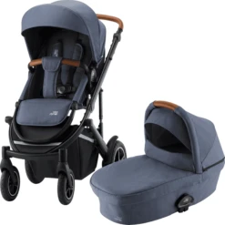 Britax Römer Kombikinderwagen Smile III Indigo Blue Inklusive Babywanne Indigo Blue